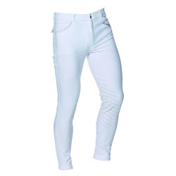Pantalón F&C Saint Malo hombre Blanco / gris