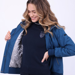 Cazadora bomber HV Polo Novia Azul profundo
