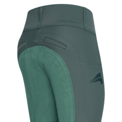 Legging de equitación Easy Rider Maxima Full Castaño oscuro Gris