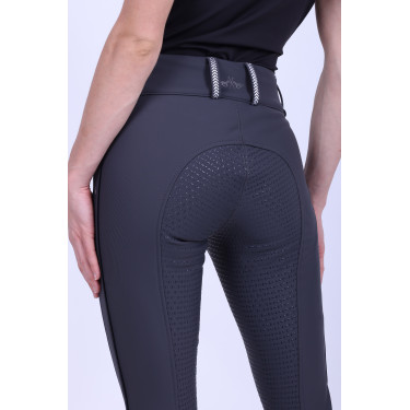 Legging de equitación HV Polo Isabell FullGrip Gris definitivo