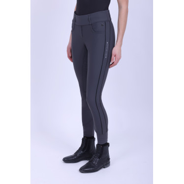 Legging de equitación HV Polo Isabell FullGrip Gris definitivo