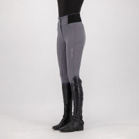 Pantalón de equitación Euro-star Athletic lean Fullgrip Imán Gris