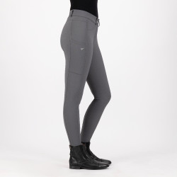 Pantalón de equitación Euro-star Empress KneeGrip Imán Gris Pantalón de equitación Euro-star Empress KneeGrip Imán Gris