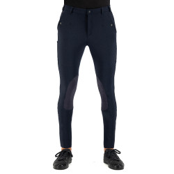 Pantalón de equitación Euro-star Gabriel Grip Connect Knee Noche Azul marino