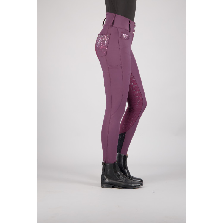 Pantalón de equitación Euro-star Indigo Glam FullGrip Pantalón de equitación Euro-star Indigo Glam FullGrip