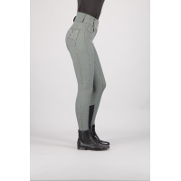 Pantalón de equitación Euro-star Indigo Glam FullGrip Bahía negra Burdeos Pantalón de equitación Euro-star Indigo Glam FullGrip Bahía negra Burdeos