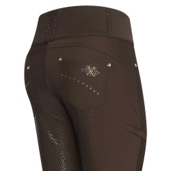 Pantalón de equitación HV Polo Elena FullGrip Expreso Beige Pantalón de equitación HV Polo Elena FullGrip Expreso Beige