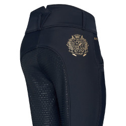 Pantalón de equitación HV Polo Favouritas Luxury FullGrip Marino Azul marino