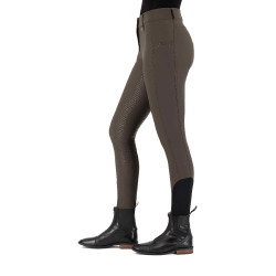 Pantalón de equitación HV Polo Miranda FullGrip Pradera Verde