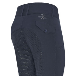 Pantalón de equitación HV Polo Nadine FullGrip Marino Azul marino Pantalón de equitación HV Polo Nadine FullGrip Marino Azul marino