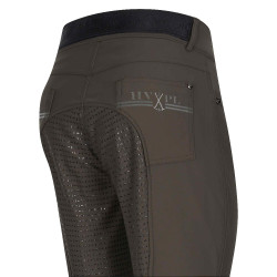 Pantalón de equitación HV Polo Nicky FullGrip Gris definitivo Pantalón de equitación HV Polo Nicky FullGrip Gris definitivo