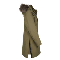 Parka HV Polo Isa Verde petróleo oscuro