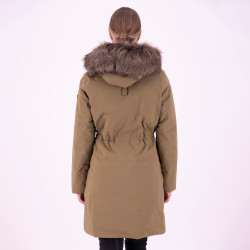 Parka HV Polo Isa Verde petróleo oscuro