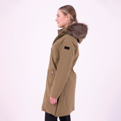 Parka HV Polo Isa Verde petróleo oscuro