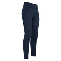 Leggings de equitación para NIÑOS Easy Rider Diana FullGrip Marino