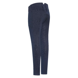Leggings de equitación para NIÑOS Easy Rider Rihanna FullGrip Marino Azul marino