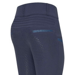 Legging de equitación Imperial Riding Shiny Sparks FullGrip Marino Azul marino