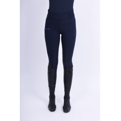 Legging de equitación Imperial Riding Shiny Sparks FullGrip Marino Azul marino