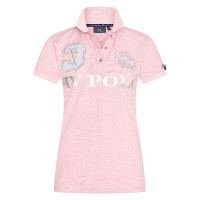 Camiseta tipo polo Favouritas EQ HV Polo Rosa Salvaje