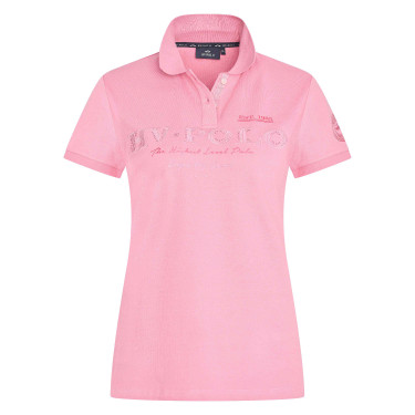 Camiseta tipo polo HV Polo Gwen Rosa Salvaje