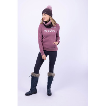 Bufanda tubular HV Polo Yara Malva / moca