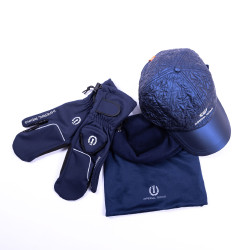 Bufanda tubular Imperial Riding Bright Reflection Marino Azul marino