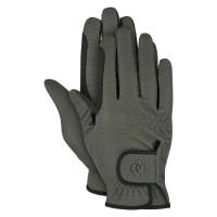 Guantes HV Polo Greta Verde petróleo