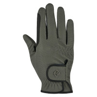 Guantes HV Polo Greta Verde petróleo