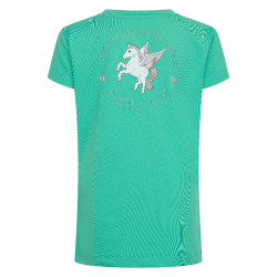 Camiseta para niños Imperial Riding Tinsley Tiffany Verde