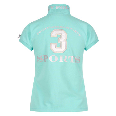 Camiseta tipo polo Favouritas niños HV Polo Tiffany Verde