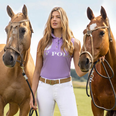Camiseta sin mangas Favouritas HV Polo Púrpura Violeta Camiseta sin mangas Favouritas HV Polo Púrpura Violeta