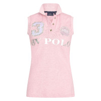 Camiseta sin mangas Favouritas HV Polo Mezcla rosa potente
