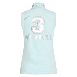 Camiseta sin mangas Favouritas HV Polo Tiffany mezclado Azul