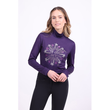 Jersey de cuello alto Imperial Riding On my mind Mora Burdeos