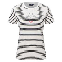 Camiseta HV Polo Margot Marfil / negro