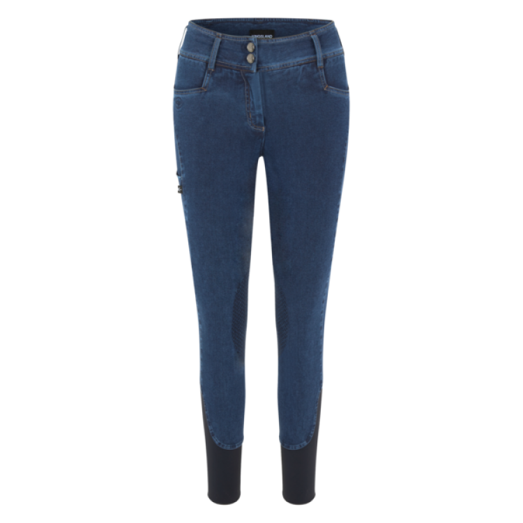 Pantalón Kingsland KLkayce con grip en las rodillas imitación vaquero para mujer Pantalón Kingsland KLkayce con grip en las rodillas imitación vaquero para mujer