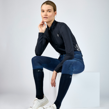 Pantalón Kingsland KLkayce con grip en las rodillas imitación vaquero para mujer Pantalón Kingsland KLkayce con grip en las rodillas imitación vaquero para mujer