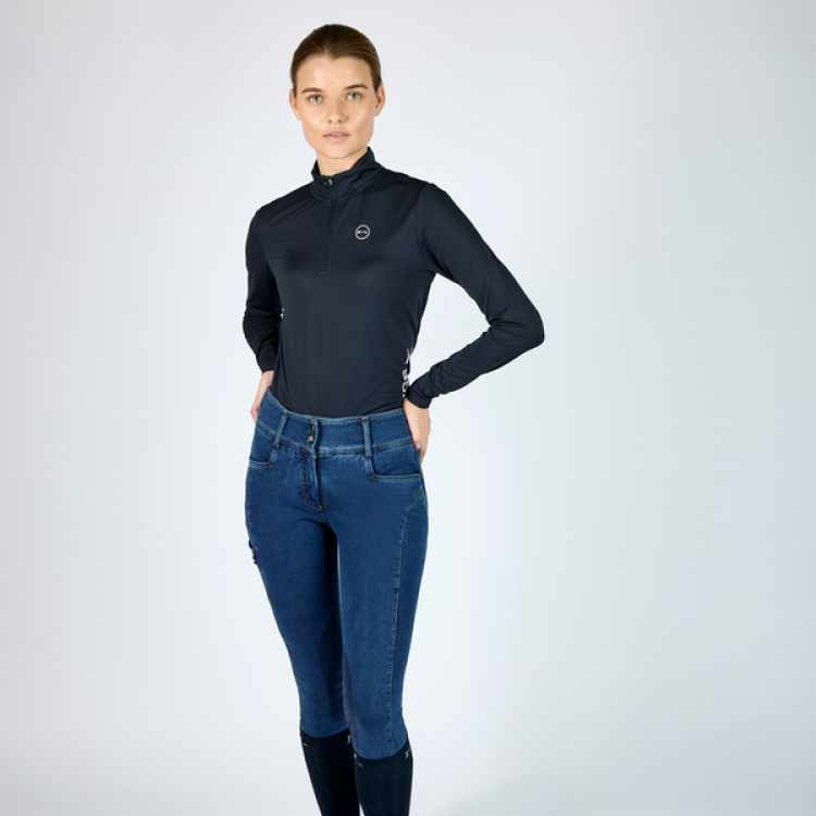Pantalón Kingsland KLkayce con grip en las rodillas imitación vaquero para mujer Pantalón Kingsland KLkayce con grip en las rodillas imitación vaquero para mujer