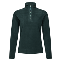 Chaqueta micropolar con media cremallera para mujer Kingsland KLgisela Verde ponderrosa