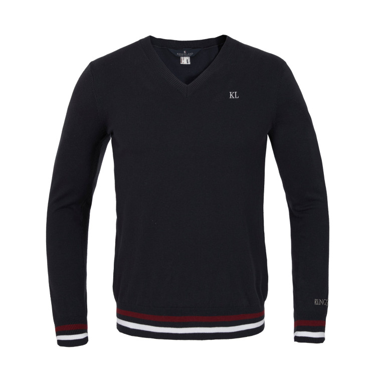 Jersey Kingsland Classic de punto con cuello en V para hombre