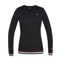 Jersey Kingsland Classic de punto con cuello en V clásico para mujer