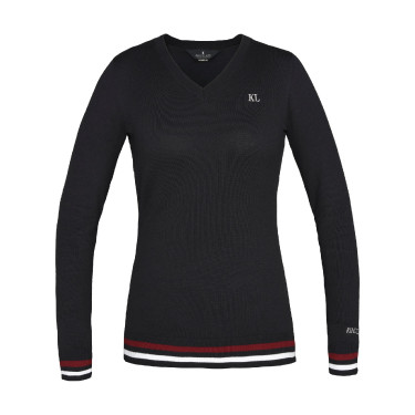 Jersey Kingsland Classic de punto con cuello en V clásico para mujer