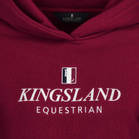 Sudadera Kingsland Classic Unisex Borgoña nuevo KL Burdeos