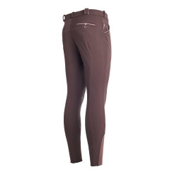Pantalon Kingsland KLkenton d'équitation à basanes homme Café Noir Marron