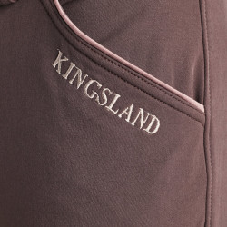 Pantalon Kingsland KLkenton d'équitation à basanes homme Café Noir Marron