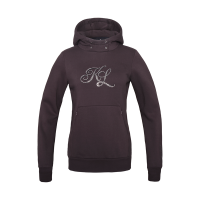 Sudadera con capucha Kingsland KLelyse con logo de cristal Ciruela violeta Londres