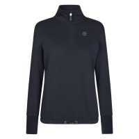 Sudadera Kingsland KLhusna con media cremallera para mujer Marino