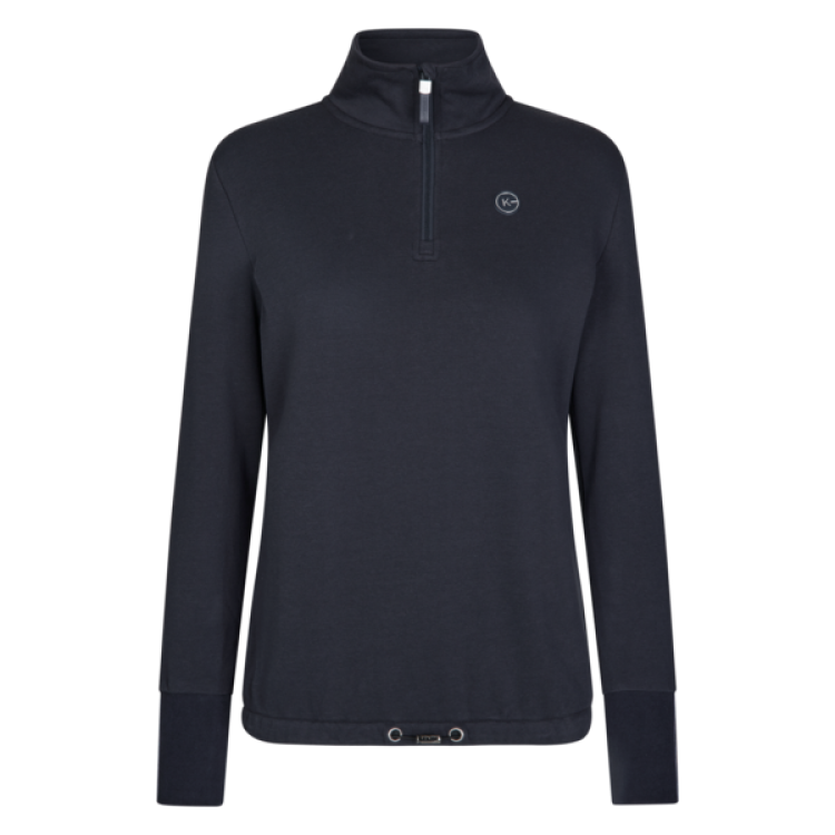 Sudadera Kingsland KLhusna con media cremallera para mujer