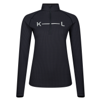 Parte superior de entrenamiento Kingsland KLGillian con media cremallera para mujer Marino