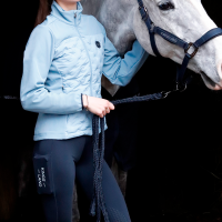 Legging de equitación Kingsland KLkiara con grip en las rodillas para mujer Marino Azul marino